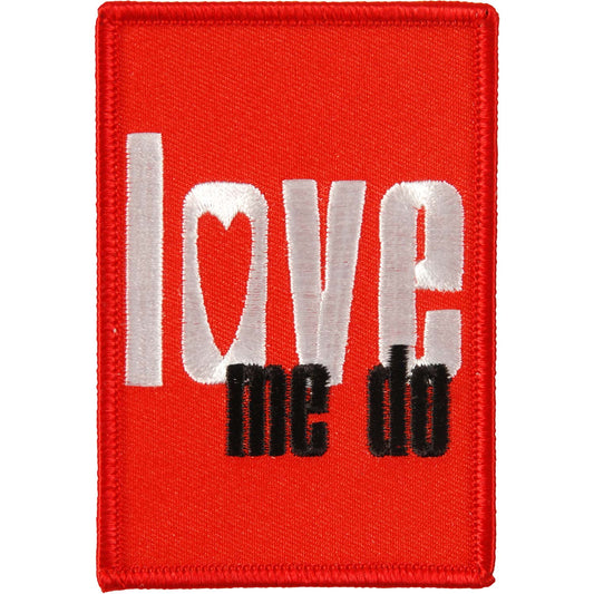 Beatles Love Me Do Woven Patch Front