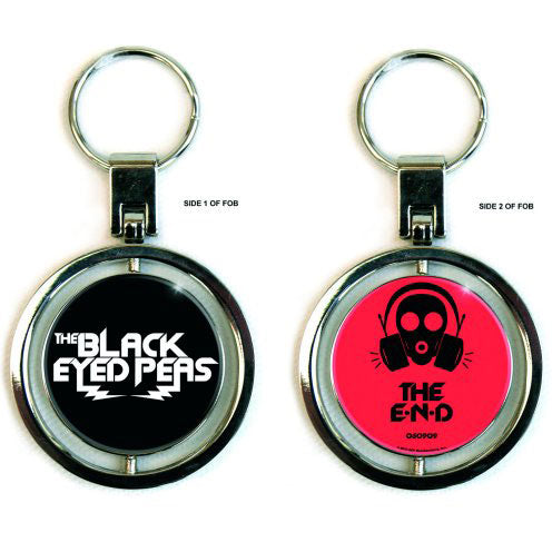 Black Eyed Peas The End Spinner Key Chain Front