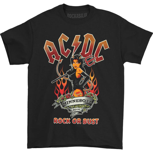 AC/DC 2016 St. Paul Event T-shirt Front