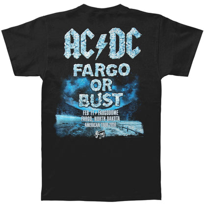 AC/DC Fargo 2016 Event Tee T-shirt Back