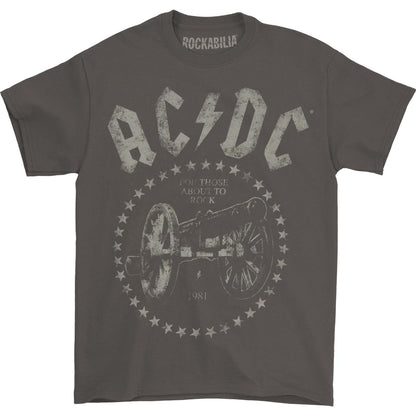 AC/DC N.A. We Salute You 2015 Tour Tee T-shirt Front