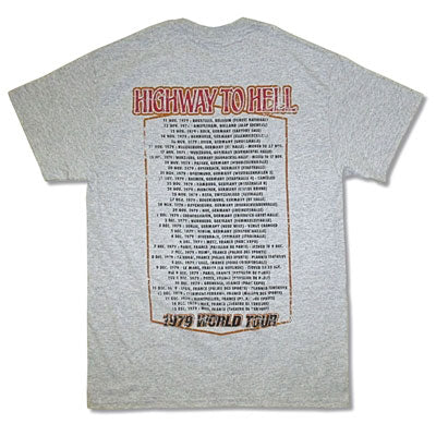 AC/DC World Tour '79 T-shirt