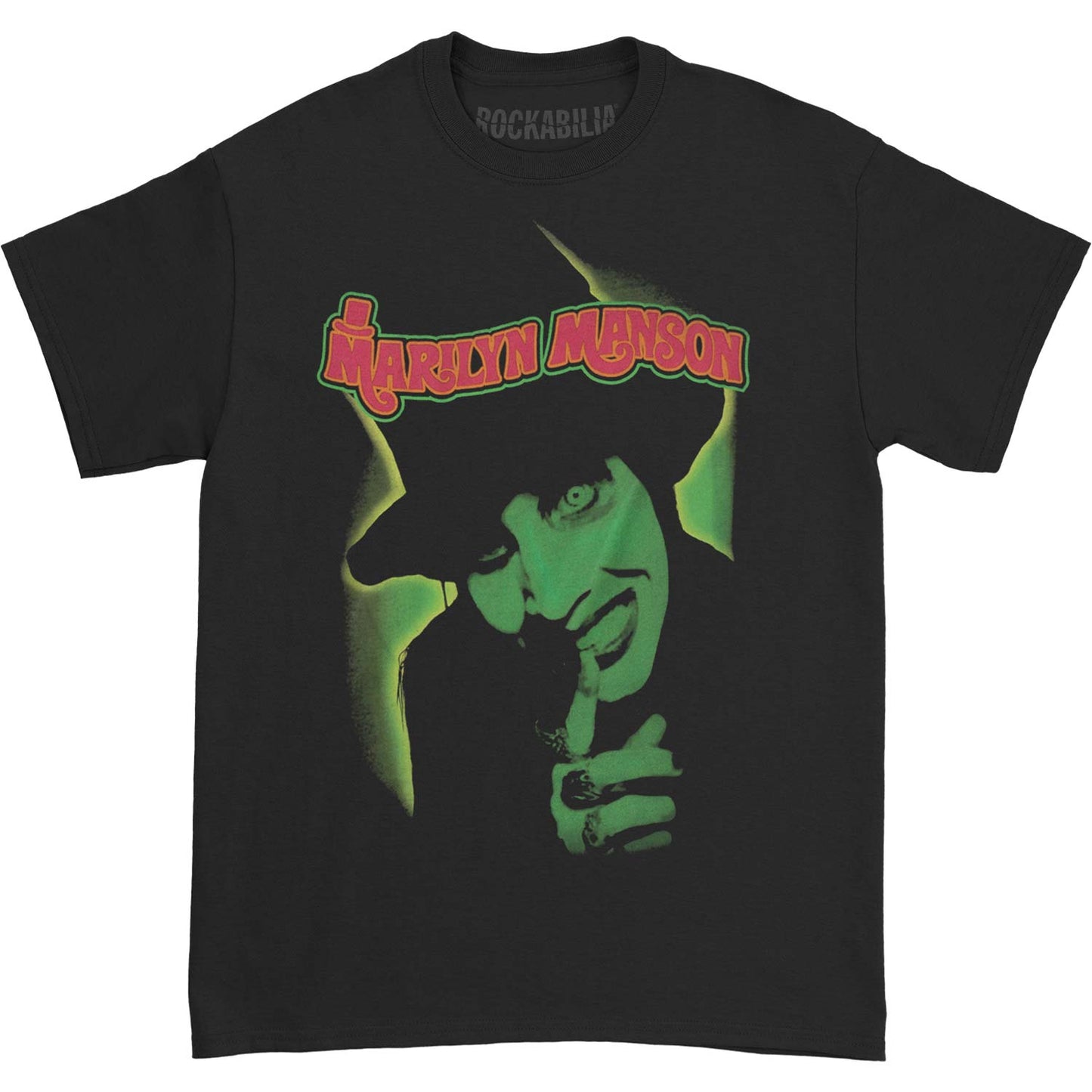 Marilyn Manson Smells Like Children Slim Fit T-shirt Front