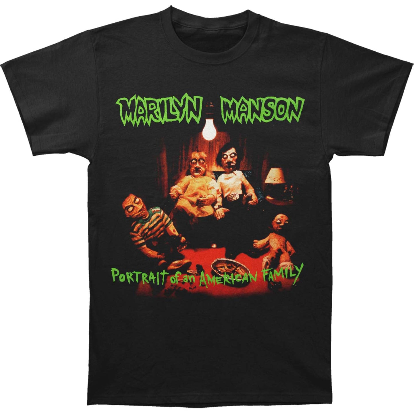 Marilyn Manson American Family Slim Fit T-shirt Front
