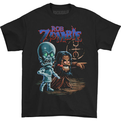 Rob Zombie Mini Rob And Robot 2017 T-shirt