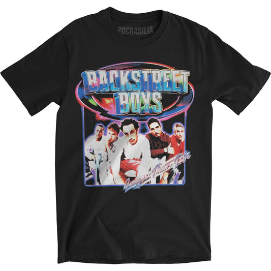 Backstreet Boys Larger Than Life Slim Fit T-shirt Front