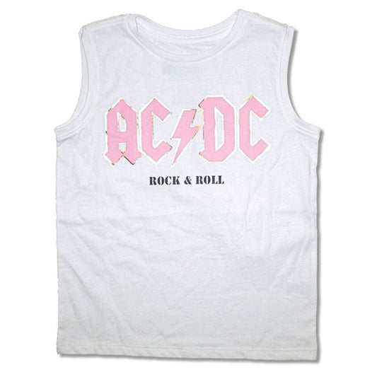 AC/DC Rock & Roll Mens Tank Front