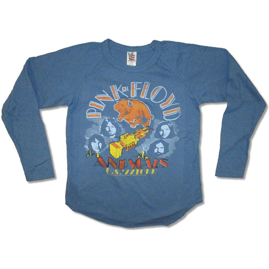 Pink Floyd Shake Hands '77 Youth Long Sleeve Tee Long Sleeve Front