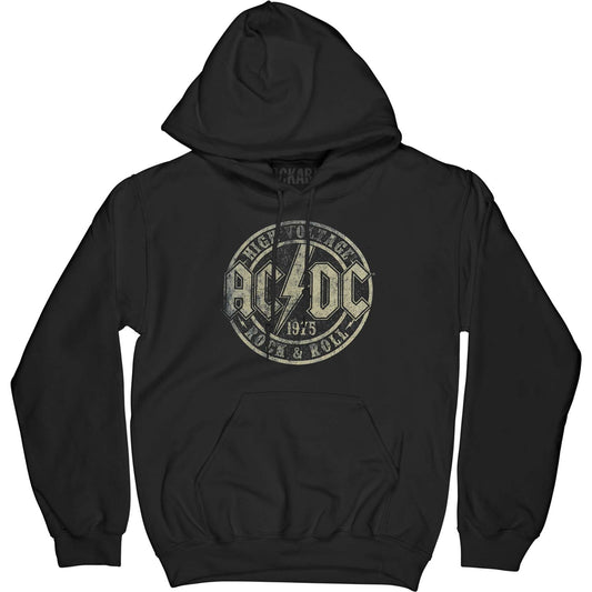AC/DC High Voltage Circle Seal Hooded Sweatshirt Front