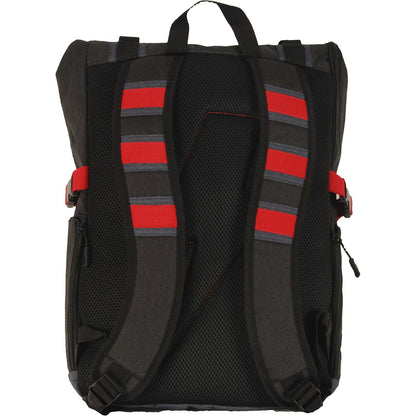 Roll-Top Backpack With Front Storage Pocket Backpack