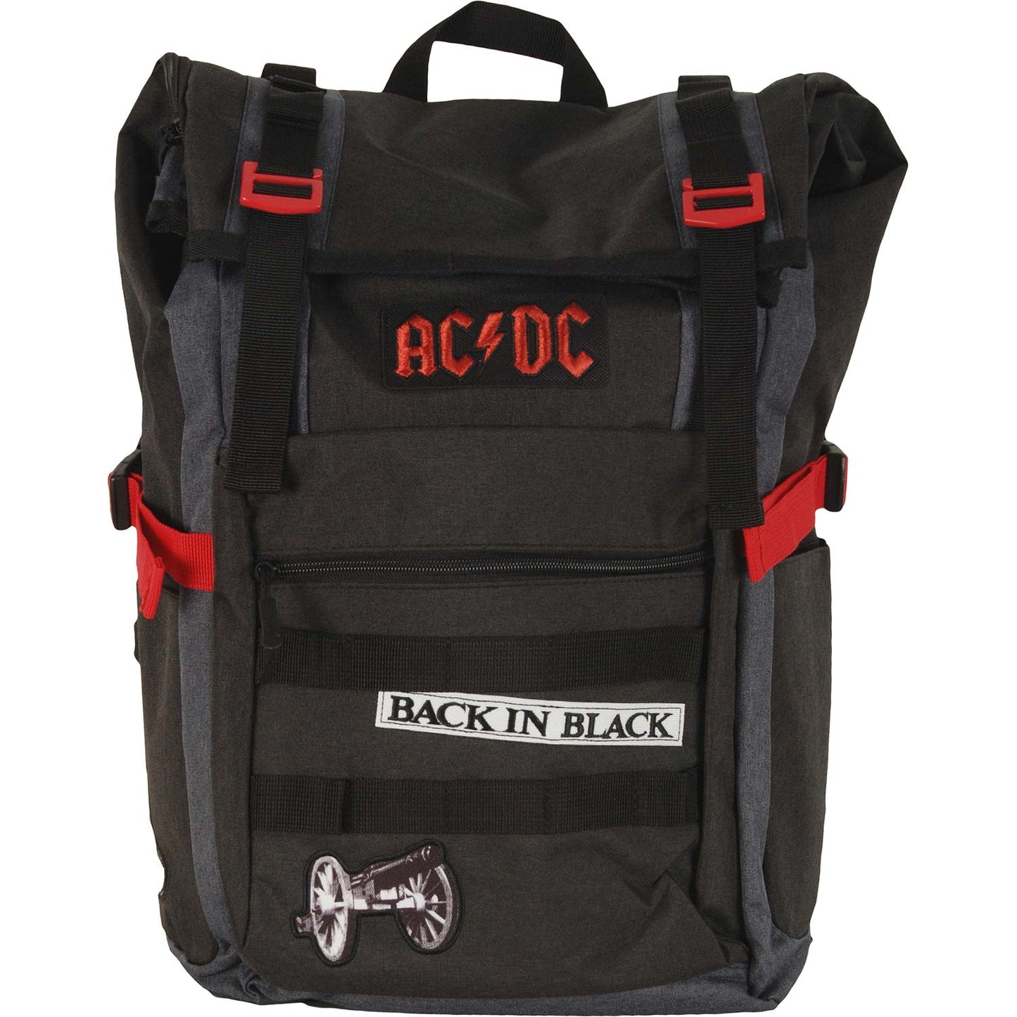 Roll-Top Backpack With Front Storage Pocket Backpack