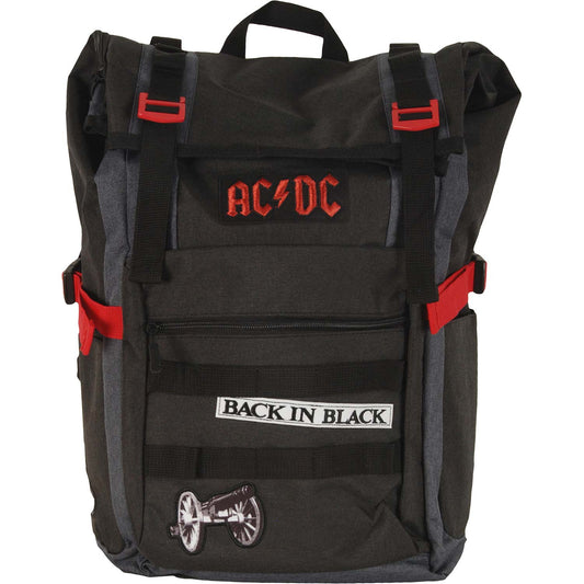 Roll-Top Backpack With Front Storage Pocket Backpack