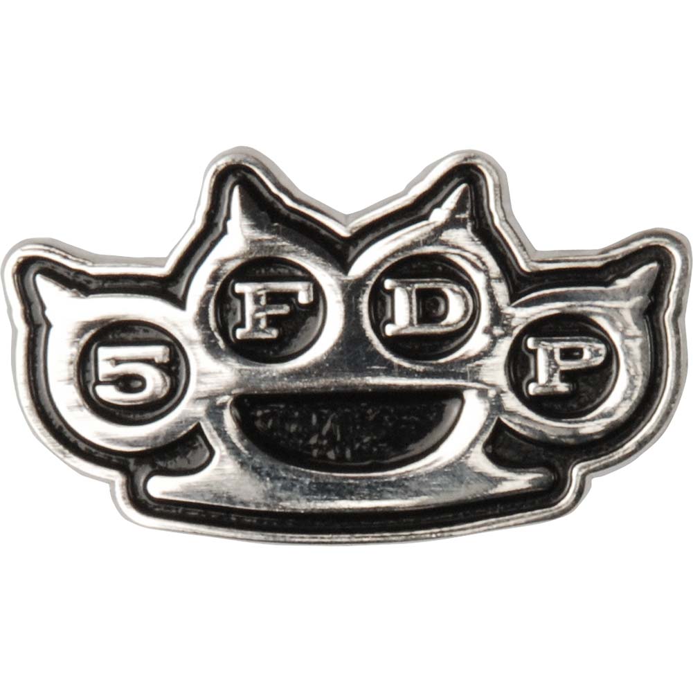 Five Finger Death Punch Knuckles Pin Pewter Pin Badge