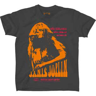 Janis Joplin Madison Garden Slim Fit T-shirt Front