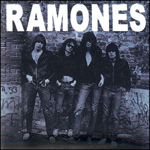 Ramones 1st Album Sticker Front