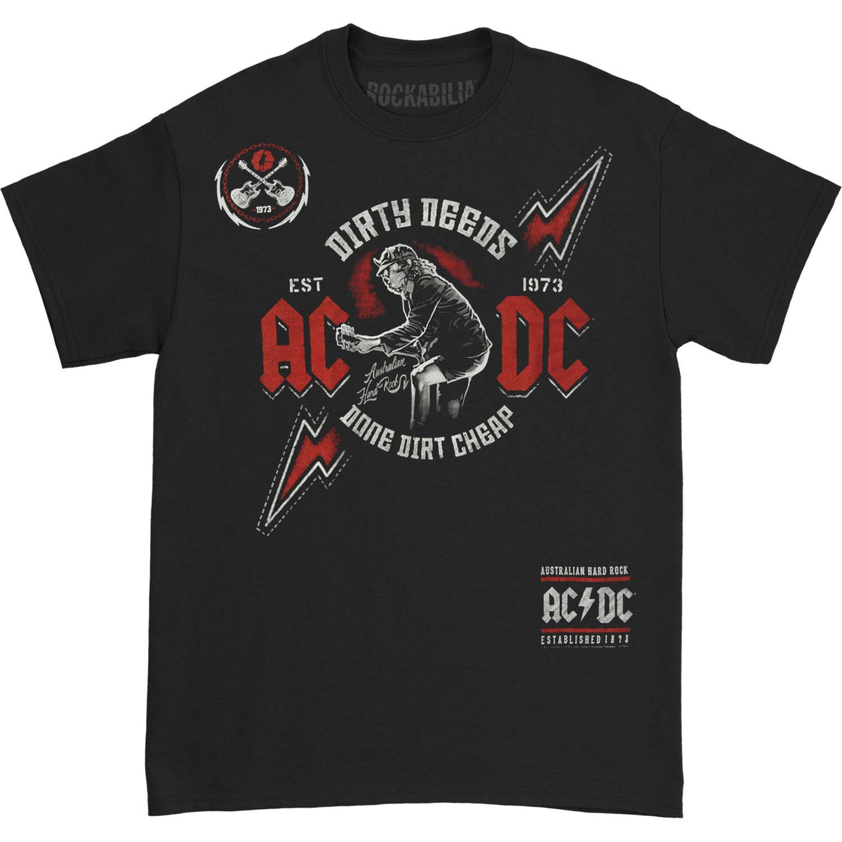 AC/DC Australian Hard Rock T-shirt Front
