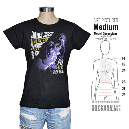 Fillmore East 68 Womens Long Length Womens T-shirt