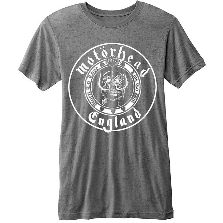 Motorhead England Seal Slim Fit T-shirt Front