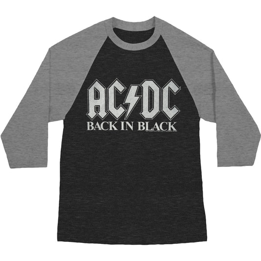 Back In Black Baseball Jersey