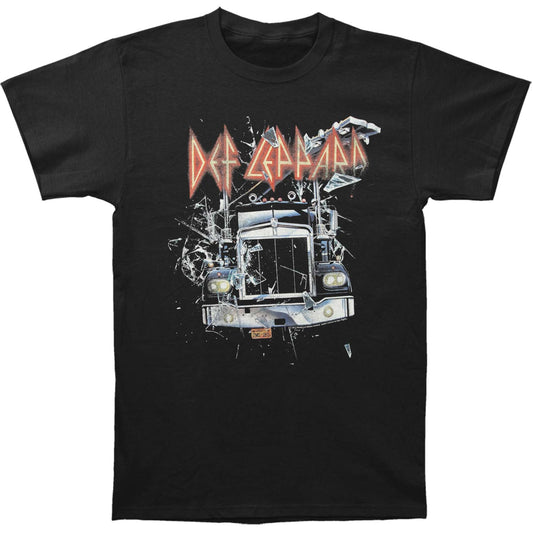 Def Leppard Through Night T-shirt Front