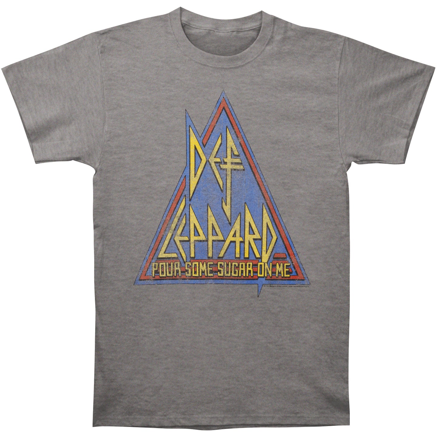 Def Leppard Primary Triangle T-shirt Front