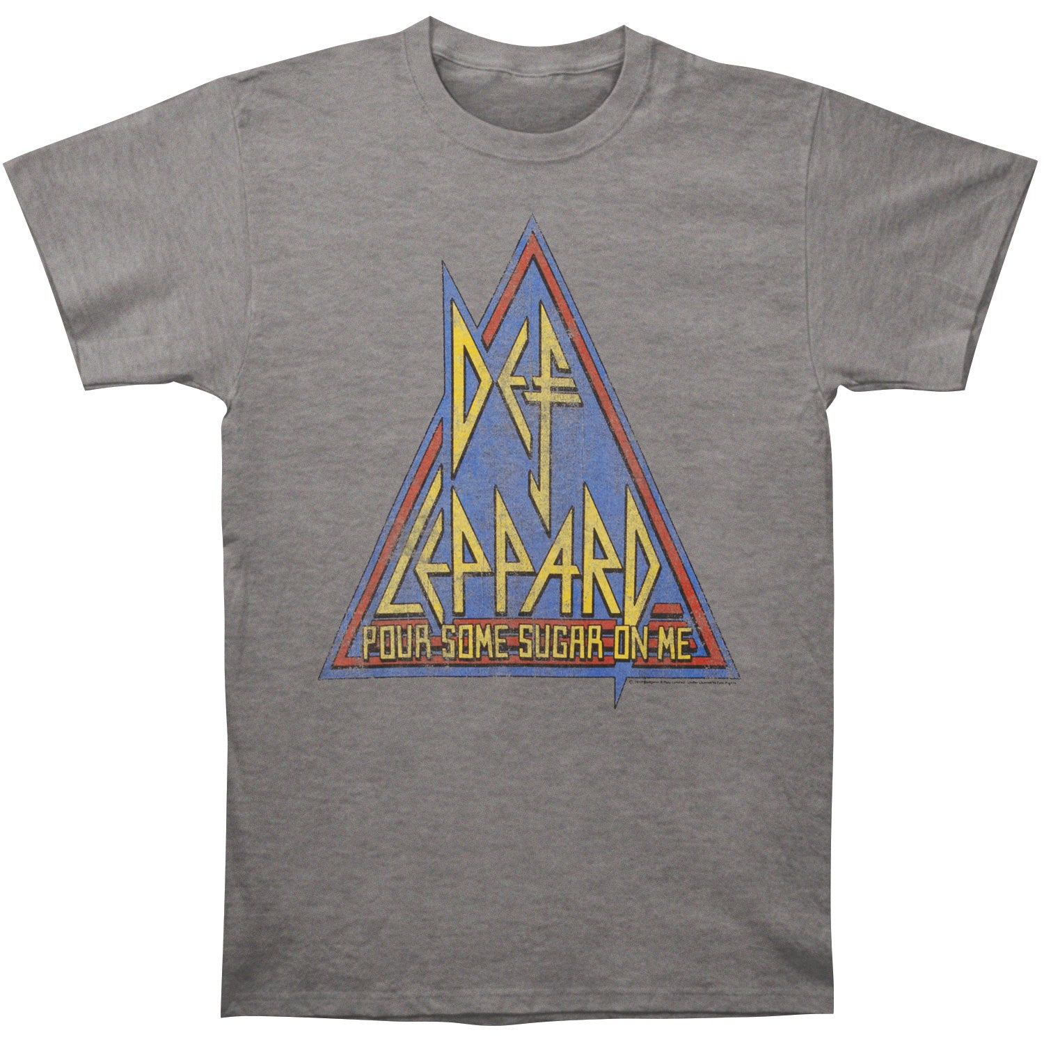 Def Leppard Primary Triangle T-shirt Front