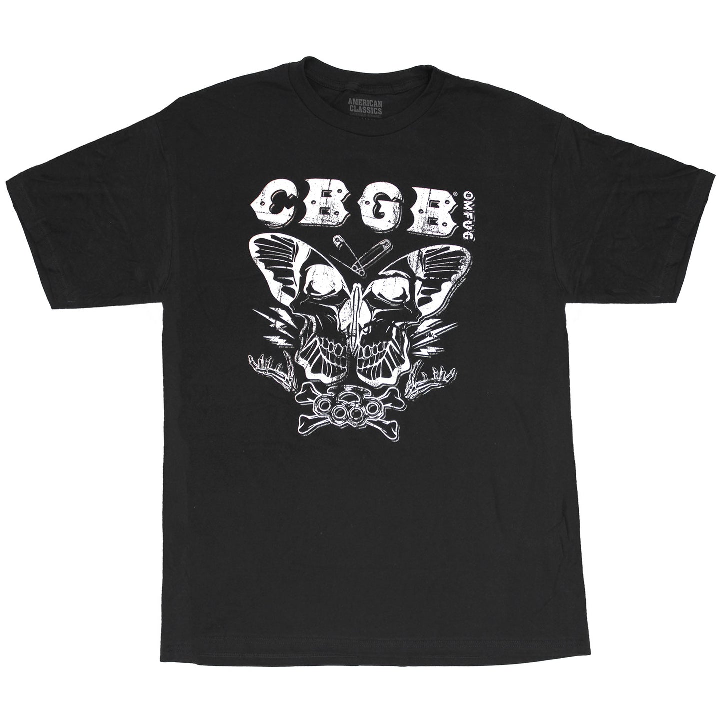 CBGB Butterfly Collage T-shirt