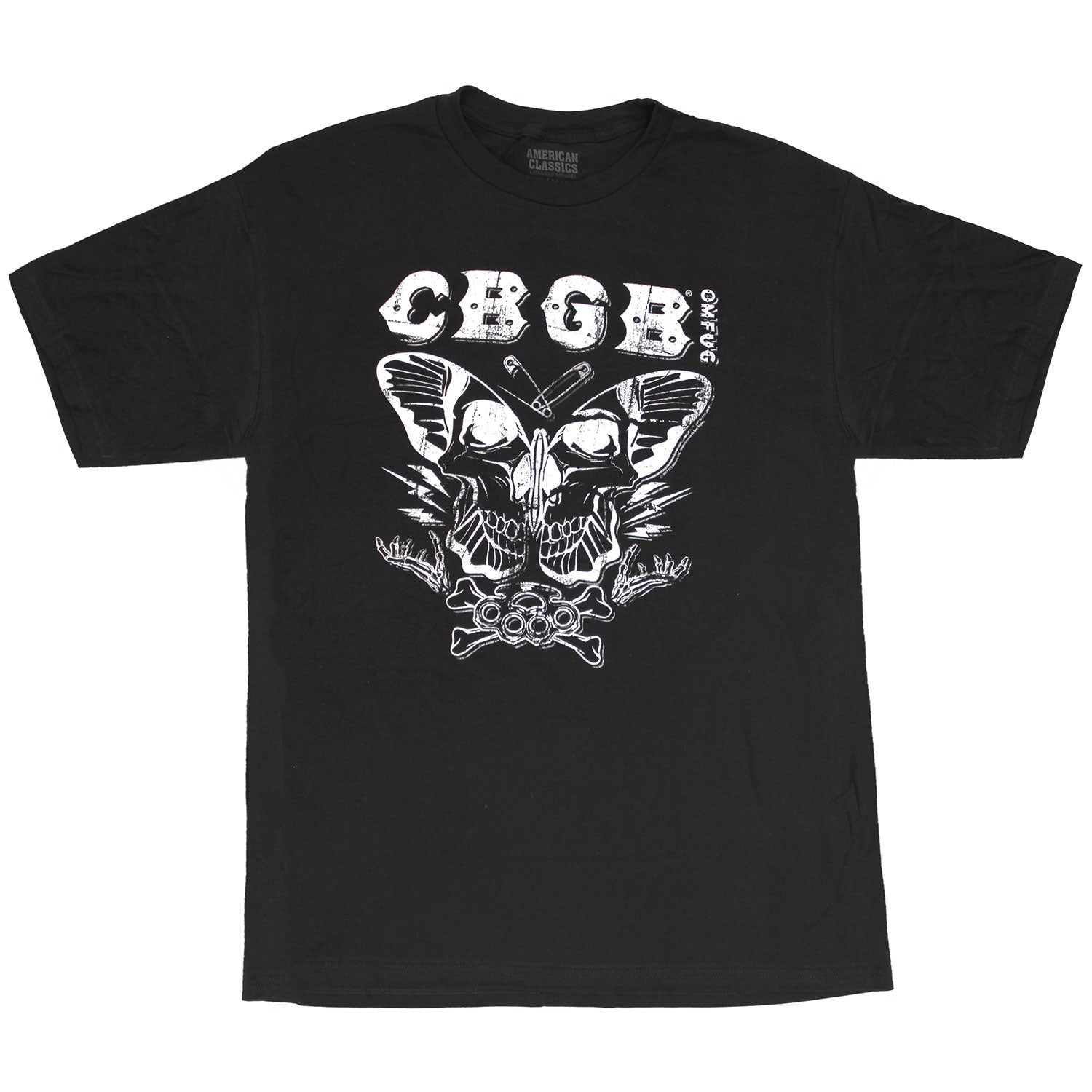 CBGB Butterfly Collage T-shirt