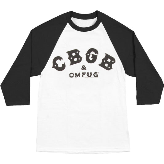 CBGB Logo Baseball Jersey Front