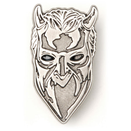 Nameless Ghoul Antique Nickel Enamel Pin Pewter Pin Badge