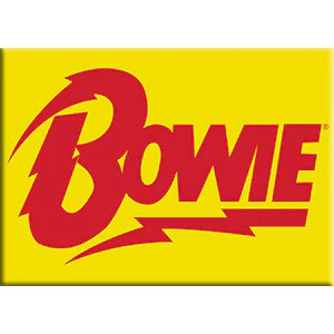 David Bowie Bolt Magnet Front