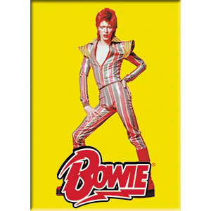David Bowie Pose Magnet Front