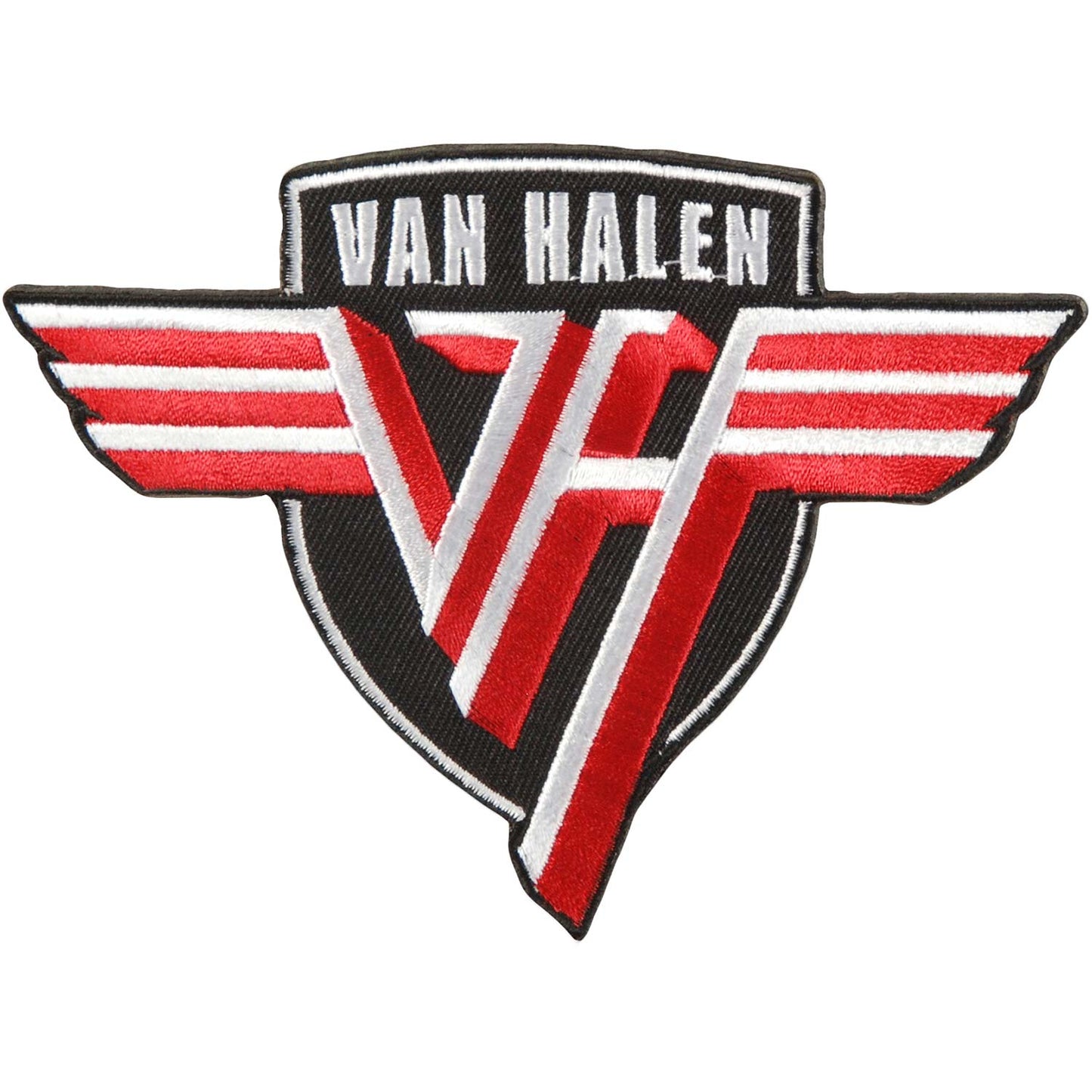 Van Halen Shield Logo Embroidered Patch Front
