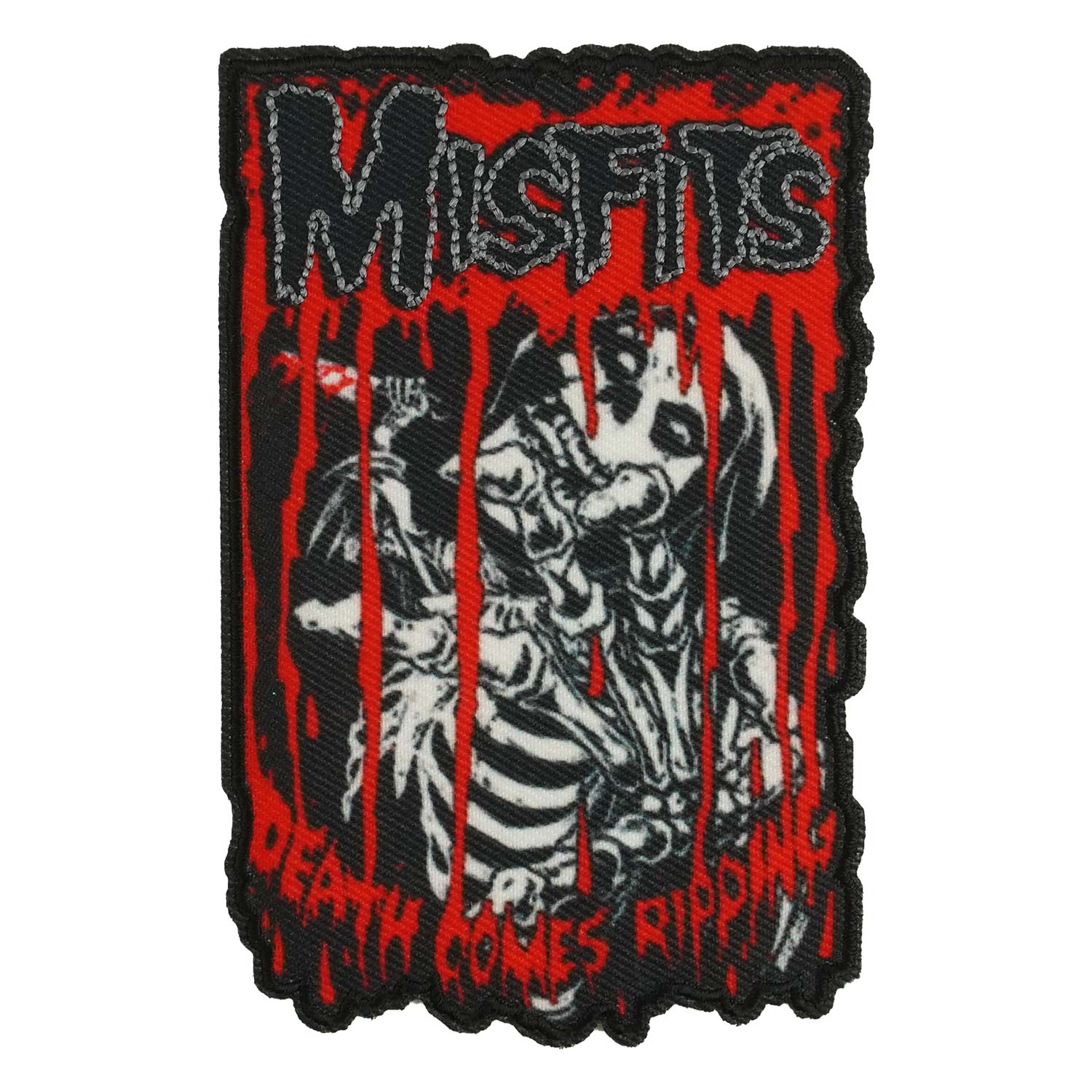 Misfits Ripping Embroidered Patch Front