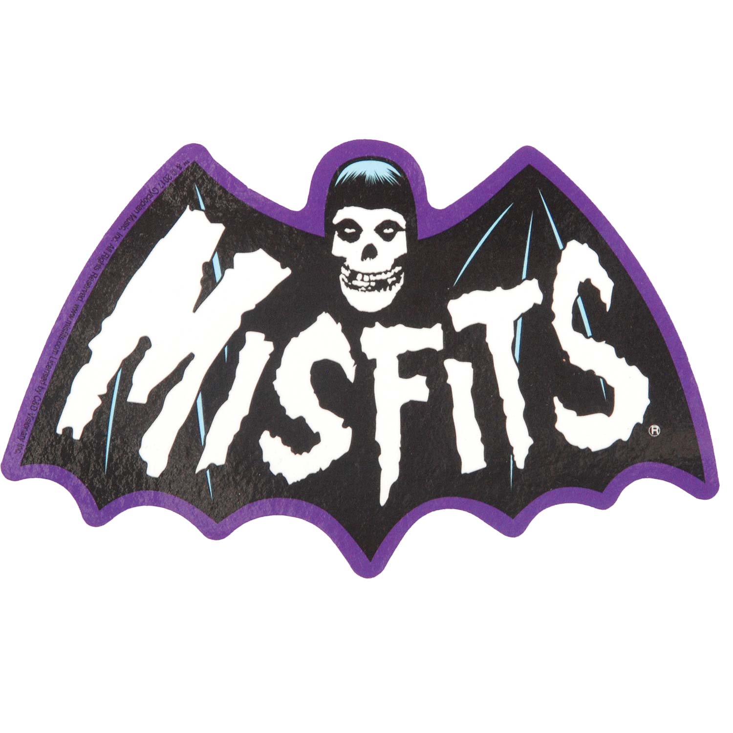 Misfits Bat Fiend Sticker Front