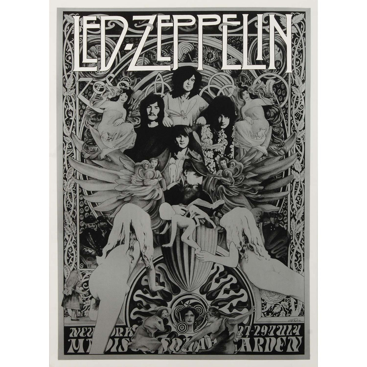 Led Zeppelin Harradine Import Poster Front