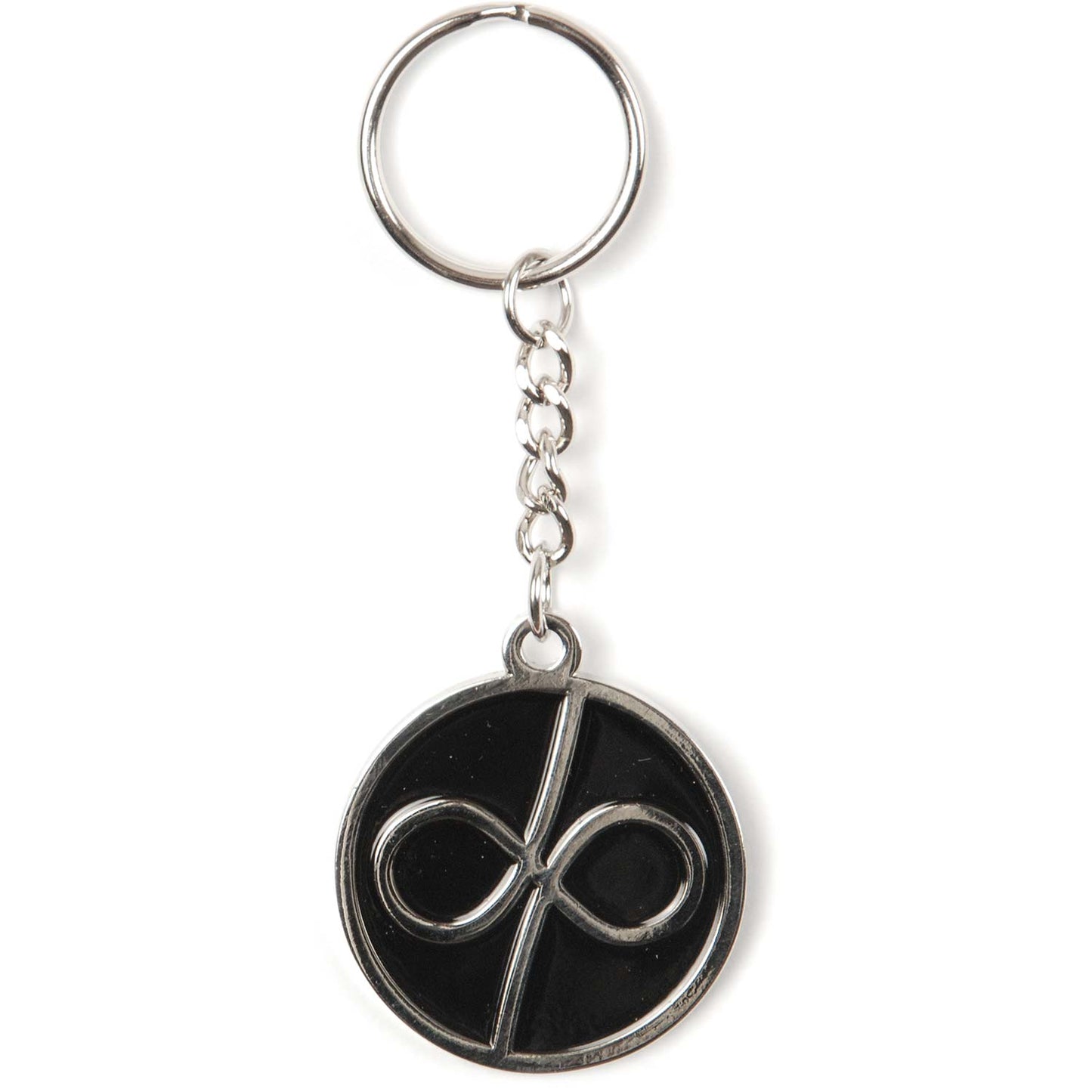 Deep Purple Infinite Keyring Metal Key Chain Front