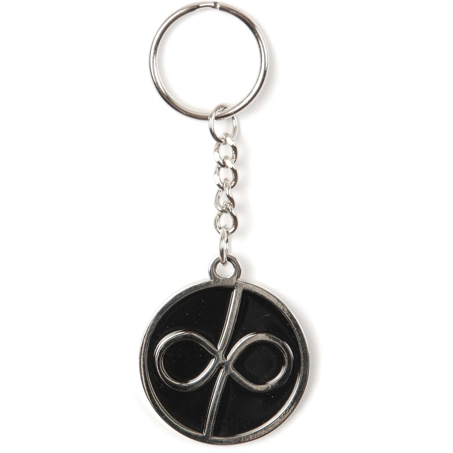 Deep Purple Infinite Keyring Metal Key Chain Front