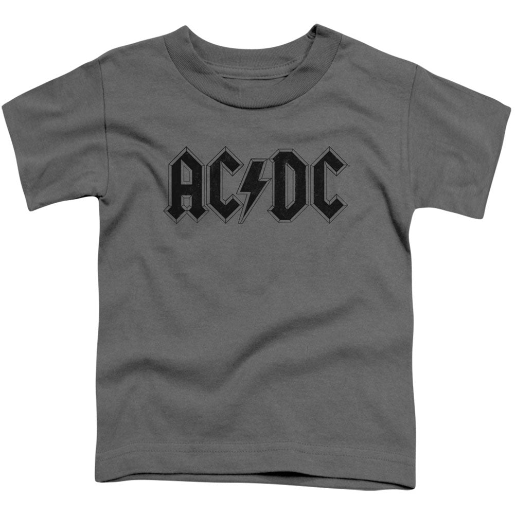 AC/DC Worn Logo Toddler Childrens T-shirt