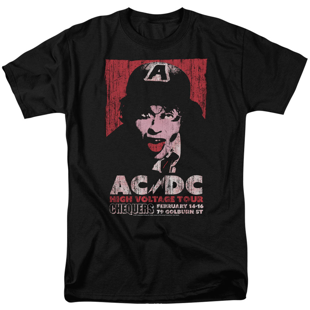 AC/DC AC/DC High Voltage Live 1975 Adult T-shirt