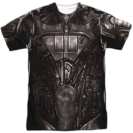Star Trek Borg Costume 100% Poly Front/Back Print Sublimation T-shirt