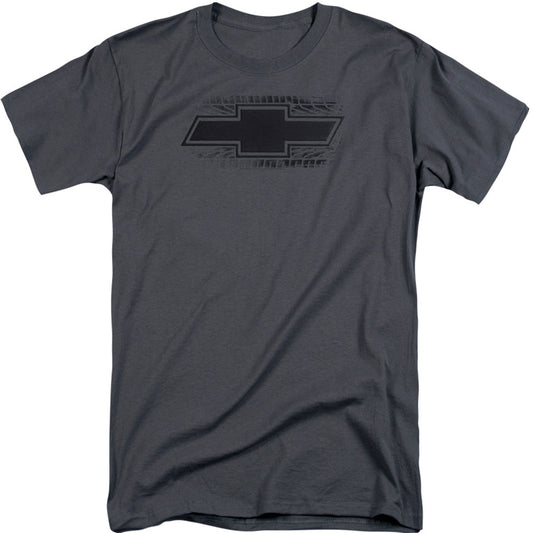Chevy Bowtie Burnout Adult Tall T-shirt Tall