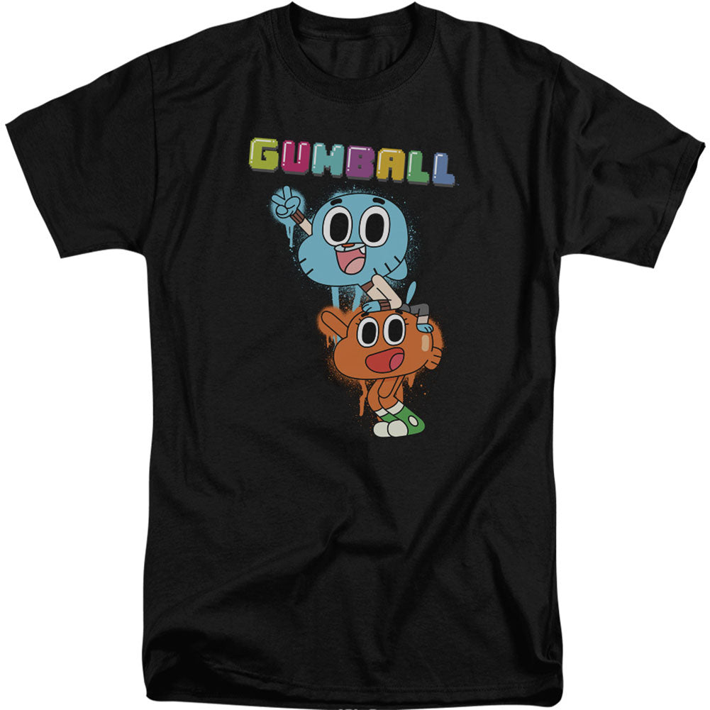 Amazing World Of Gumball Gumball Spray Adult Tall T-shirt Tall