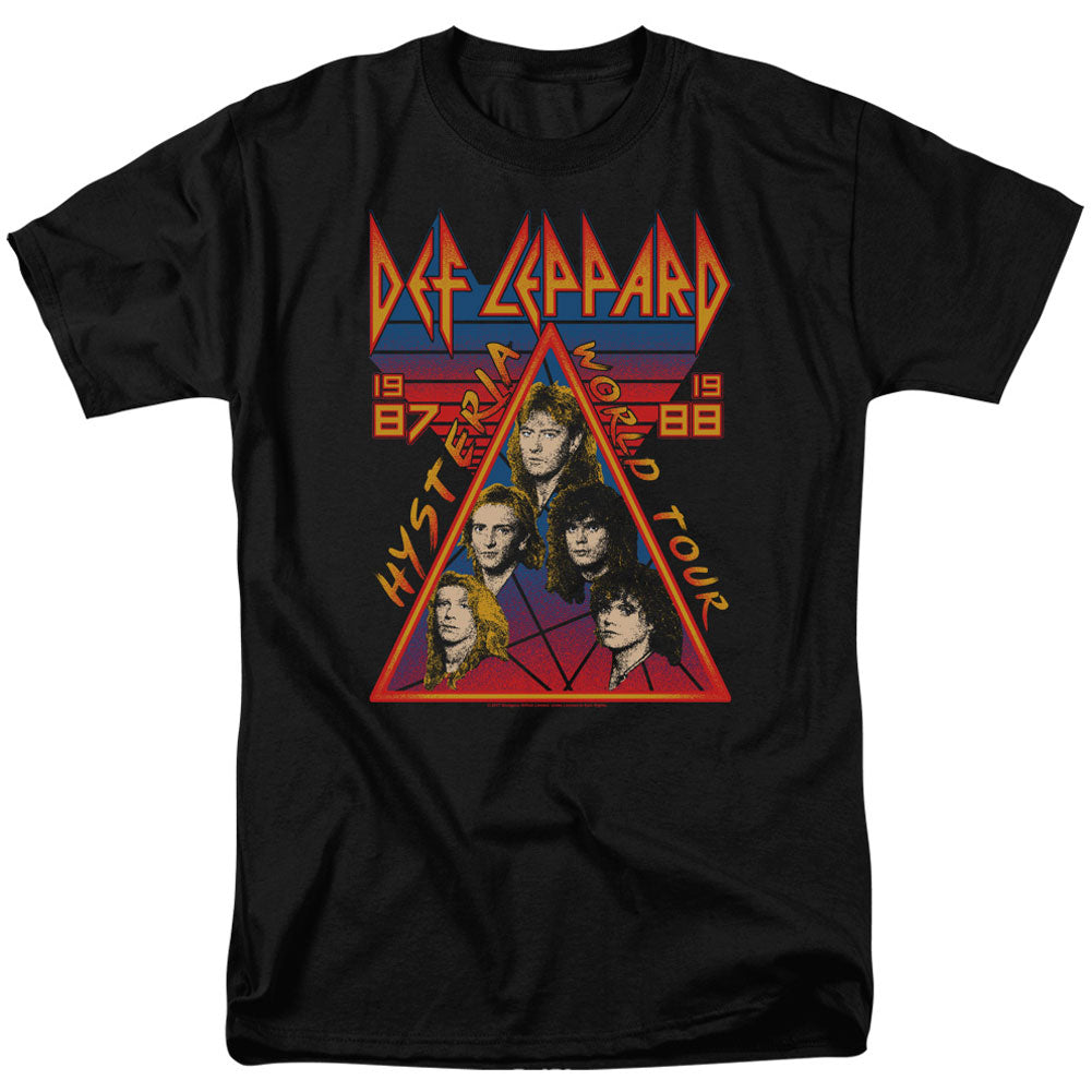 Def Leppard Hysteria Tour Adult T-shirt
