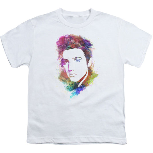 Elvis Presley Watercolor King Youth T-shirt