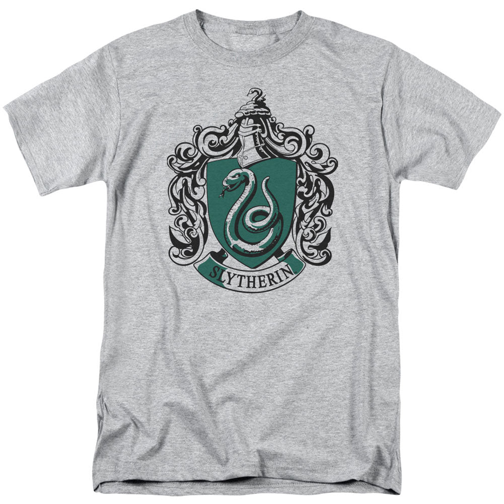 Harry Potter Slytherin Crest Adult T-shirt Front