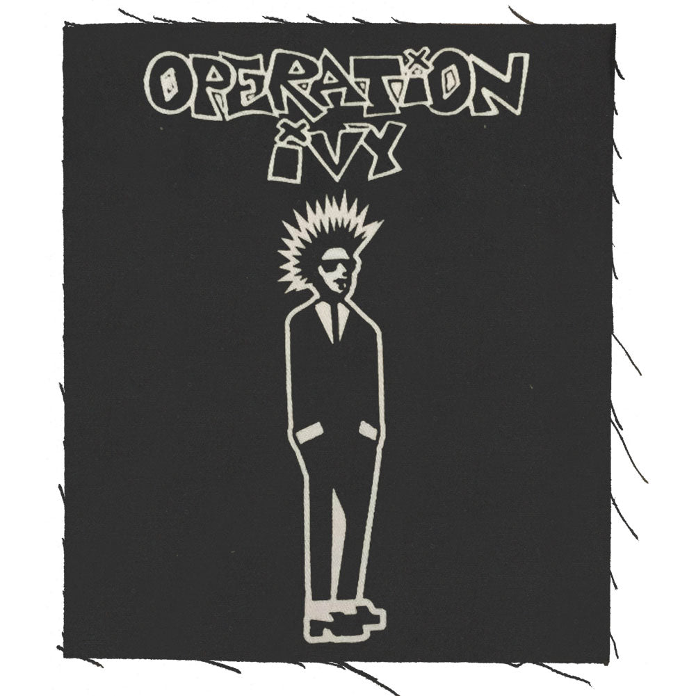 Operation Ivy Rude Boy Cloth Patch Cloth Patch Front
