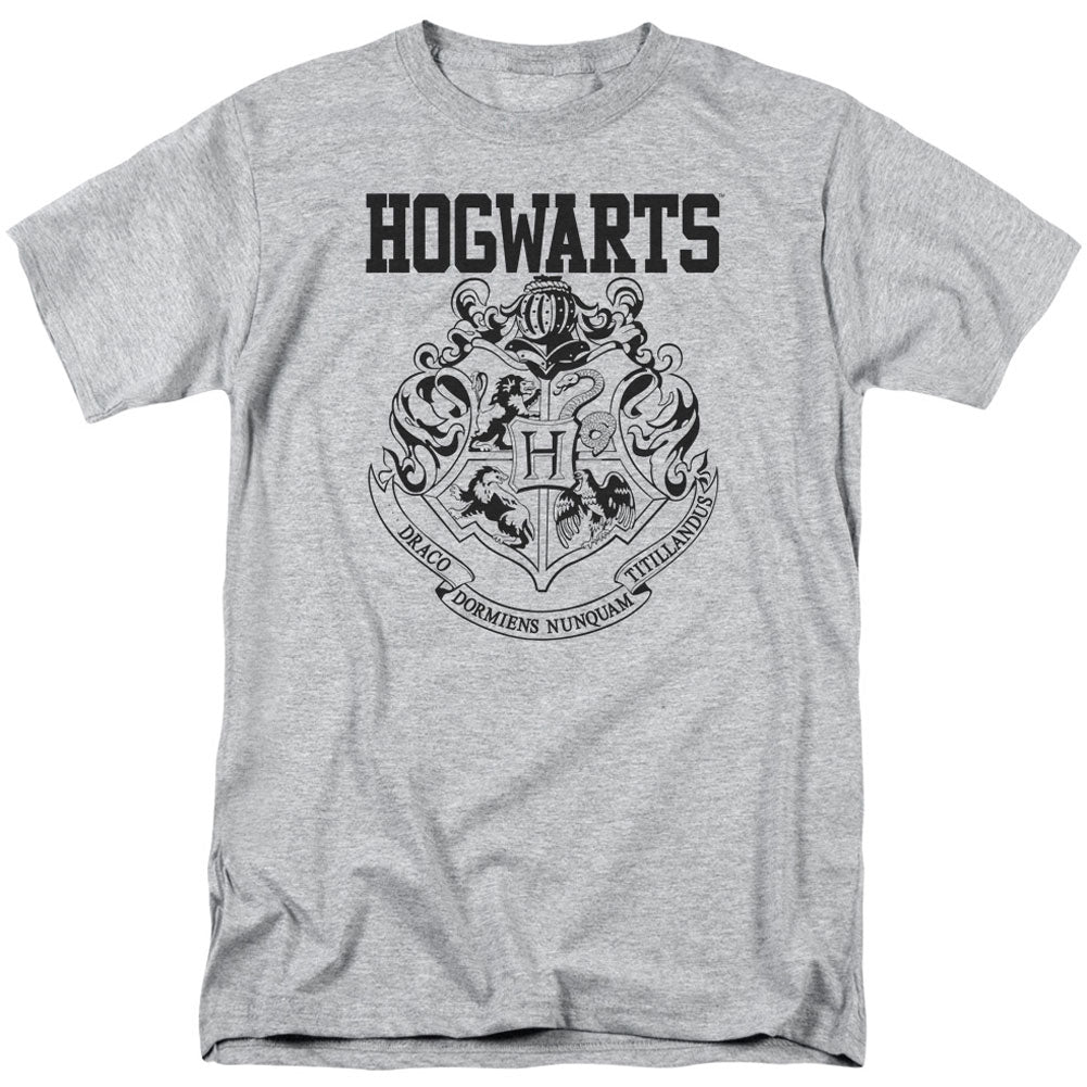 Harry Potter Hogwarts Athletic Adult T-shirt Front