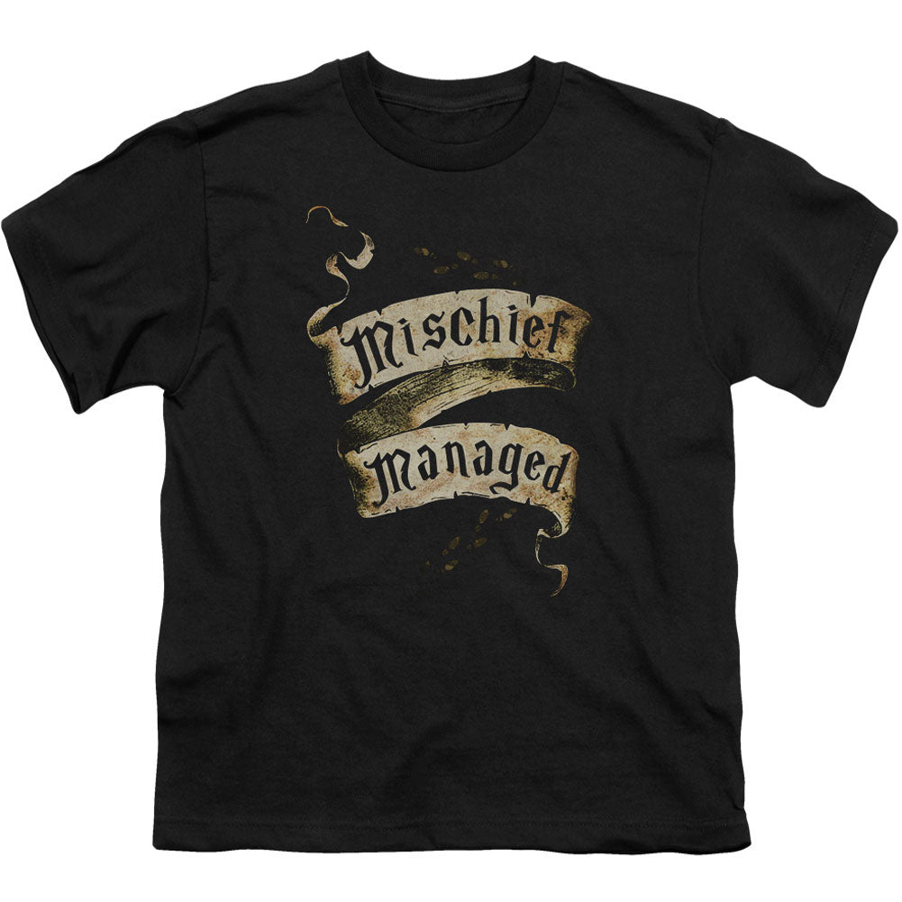 Harry Potter Mischief Managed Youth T-shirt
