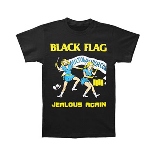 Black Flag Jealous Again T-shirt Front